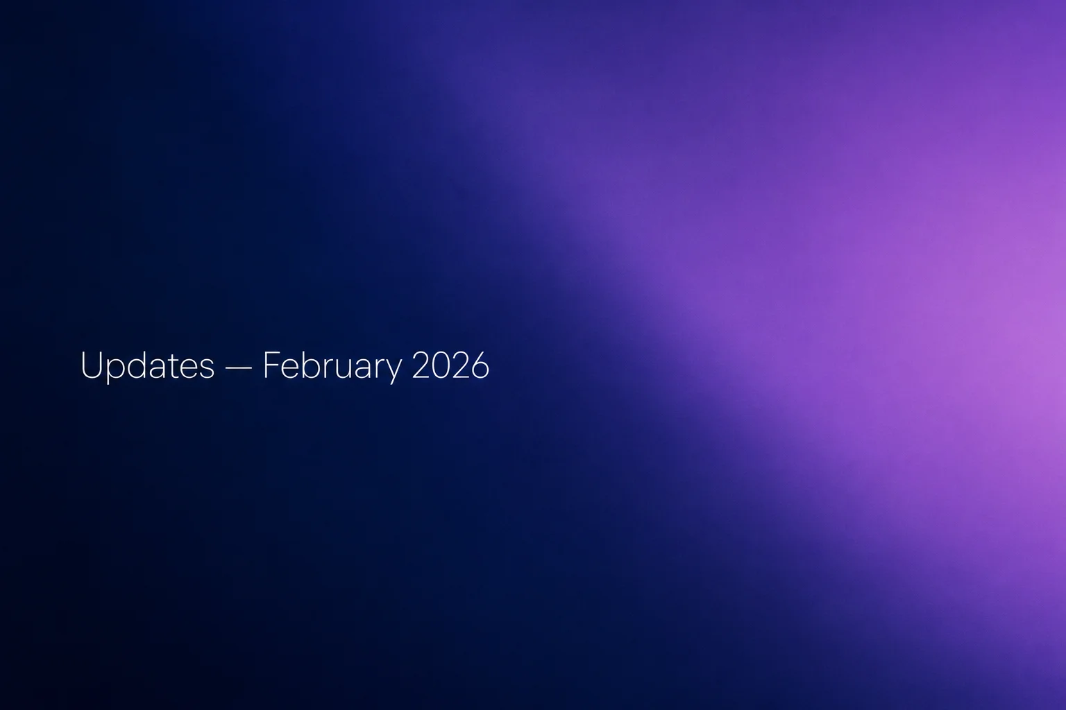 Zenovay Updates — February 2026