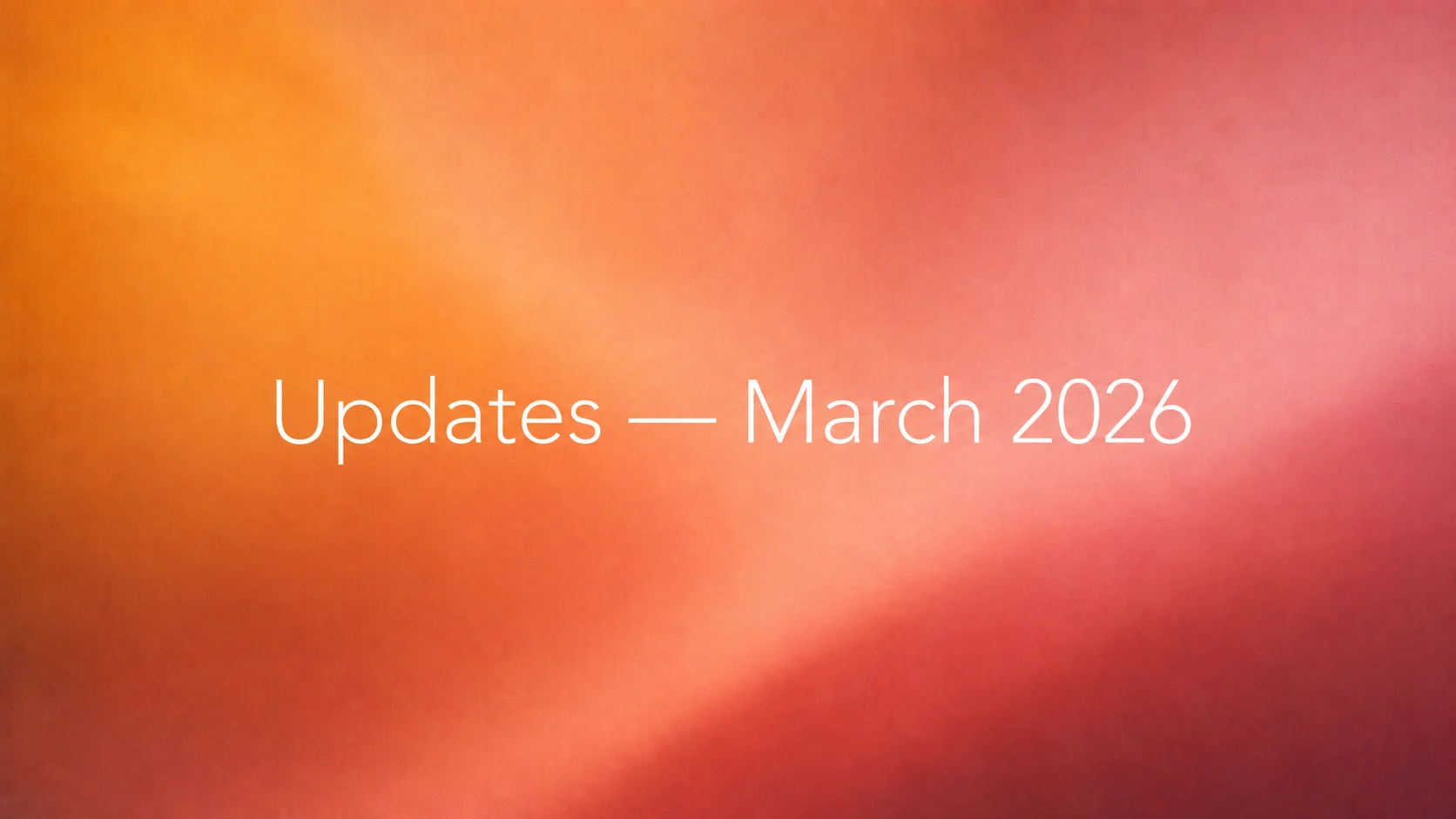 Zenovay Updates — March 2026